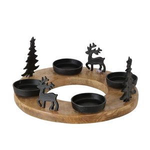 Adorno decorativo de Navidad con forma de barco de alta calidad, diseño único para estante, mesa, precio de fábrica, suministros de decoración únicos - Product Image 4