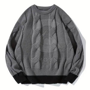 Chandails pour hommes de qualité supérieure Vêtements décontractés Chandails pour hommes surdimensionnés Chandails pour hommes durables à vendre - Product Image 1