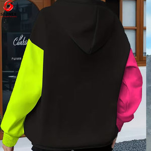 Sudadera Larga Extra Grande de Invierno para Mujer, Ropa Casual con Tela Transpirable 100% Algodón y Nuevo Diseño, Venta al Por Mayor - Product Image 3
