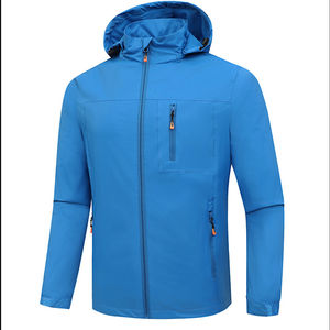 Chaqueta Cortavientos Impermeable de Alta Calidad para Hombre, con Logotipo Personalizado, Ropa Deportiva, Cómoda, con Revestimiento de Lona, Gran Venta 2026 - Product Image 2