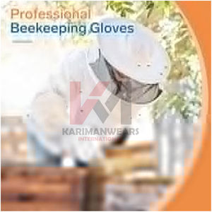 Gants de travail de protection pour l'apiculture, résistants à l'usure, en cuir de mouton, anti-coupure, anti-piqûres, gants de sécurité résistants aux piqûres d'abeilles - Product Image 5