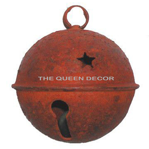 Superventas Hierro Metal Estrella Forma Plata Acabado Decorativo Bola de Navidad Tela Papá Noel Bola de Navidad eléctrica - Product Image 4