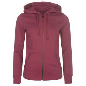 Sudaderas con capucha de manga larga de algodón personalizadas de alta calidad con cremallera, ropa de invierno transpirable de talla grande, sudaderas con capucha de punto estampadas para mujer - Product Image 4