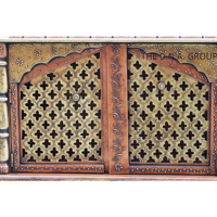 Temple en bois fait à la main de qualité supérieure pour la maison | Mandir indien pour la maison Pooja | Autel indien rustique pour un espace de culte paisible et un cadeau