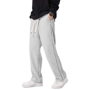 กางเกงวอร์มลำลองผ้าฟลีซสำหรับผู้ชายกางเกงวิ่งตัดทรงโอเวอร์ไซส์กางเกงวอร์มผ้าพัฟฟ์พิมพ์ลาย3D 2026 - Product Image 4