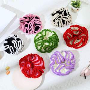 Coleteros de Ganchillo Hechos a Mano, Coloridos y con Volantes, Elásticos y Versátiles para Uso Diario y Atuendos Informales - Venta al Por Mayor - Product Image 1