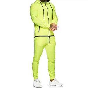 Survêtements d'hiver personnalisés de haute qualité pour hommes ensemble 2 pièces avec poches joggeurs costumes et survêtements pour adultes vêtements de sport - Product Image 5