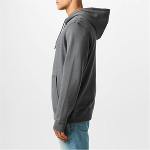 Warm Winter <b>Hoodie</b> For Outdoor Activities Classic Pullover <b>Hoodie</b> Without <b>Zip</b> For Men Plain <b>Hoodie</b> With Adjustable <b>Pocket</b> - Product Image 6