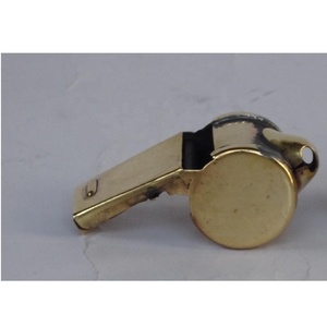 Silbato de Metal de latón Vintage, colgante de silbato militar, sujetadores de silbato de guisante de latón pequeño, artículos de arte, artesanías náuticas - Product Image 5