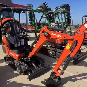 Mini-excavatrice sur chenilles Kubota KX018-4, excavatrice compacte sur chenilles pour travaux agricoles, construction et aménagement paysager - Product Image 2