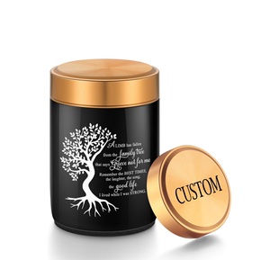Metal Small Urns for Human <b>Ashes</b> <b>Keepsake</b> Cremation Custom Size <b>Ashes</b> Memorial Funeral Customized Color Engraving Unique Style - Product Image 6