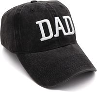 Casquette de baseball « Meilleur Papa du Monde » pour homme, en denim de haute qualité, avec logo personnalisé imprimé en relief, cadeau d'anniversaire idéal pour mari, papa, fils