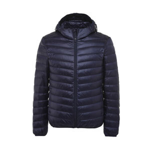 Custom Eco-Friendly Lightweight Puffer <b>Jacket</b> Hood Zip Closure Warm Insulated <b>Quilted</b> Design Water Resistant Winter <b>Pattern</b> - Product Image 1