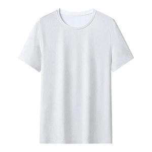 Camiseta Personalizada de Cuello Redondo y Manga Corta, Ropa de Trabajo de Algodón, Logotipo Impreso, Polo de Grupo, Verano Otoño, Informal, Básica, Nailon - Product Image 1