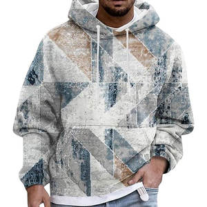 Sudaderas con capucha de gran tamaño 2025 de la mejor calidad para hombre, sudaderas con capucha transpirables suaves para uso en invierno al aire libre con suministro ODM de impresión Digital - Product Image 1