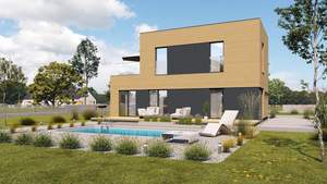 Cómoda casa completamente lista prefabricada ensamblada por módulos diseño moderno PROT - Product Image 5