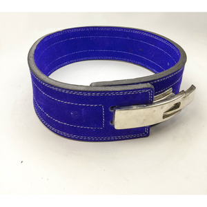 Wholesale Lever Belt Leather Suede Weightlifting <b>Back</b> <b>Support</b> Men Squat Deadlift Gym Gear OEM Brand Custom Fitness Equipment - Product Image 1