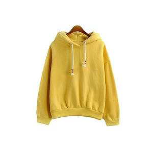 Sudadera con Capucha para Hombre, Estampado en la Parte Trasera, Color Amarillo, Sudadera de Forro Polar, Corte Regular, Mangas Largas, Ropa Deportiva, Ropa de Calle - Product Image 1