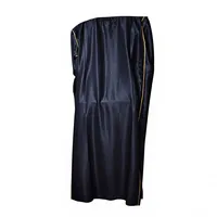 Qamis marocain pour homme en viscose, longueur cheville, manches courtes, imprimé aléatoire, tenue formelle et décontractée, personnalisable ODM Moroccansoul, léger