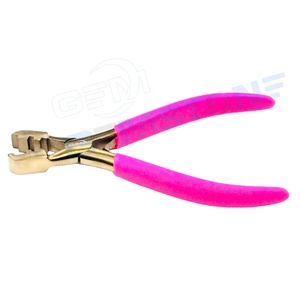 Pinza de Acero Inoxidable Dorada para Crimpar Extensiones de Cabello |   Herramienta para romper la unión de queratina |   Extensiones de Cabello Reutilizables y Duraderas - Product Image 4