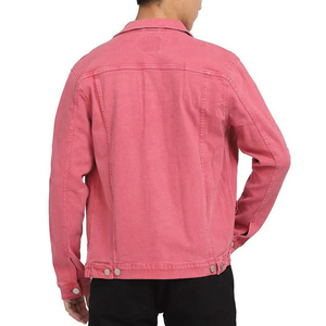 Blousons Bomber en Jean pour Hommes, Personnalisés, Légers, Séchage Rapide, 100% Coton, Col Montant, Style Streetwear, Faible MOQ, Vente en Gros - Product Image 2