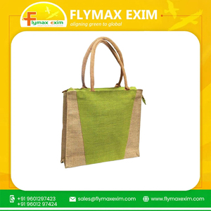 กระเป๋าผ้าทำด้วยมือคุณภาพสูงเป็นมิตรกับสิ่งแวดล้อมดีไซน์เนอร์กระเป๋าผ้าปอกระเจาออกแบบได้อย่างยั่งยืนแบบแฟชั่น - Product Image 2