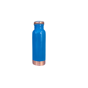 Bouteille d'eau en cuivre élégante et classique avec finition en émail Utilisation à bas prix la plus exigeante pour la décoration de table de boisson - Product Image 1