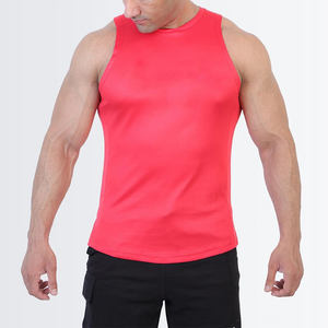 Nouveau design – Débardeurs de sport décontractés pour hommes, respirants, en tricot 100 % coton, coupe oversize - Product Image 1