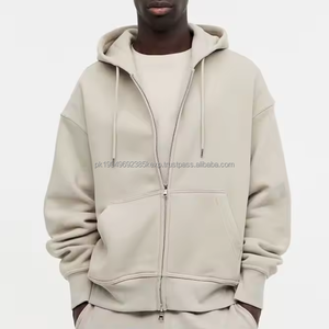 Sudaderas con Capucha Personalizadas al por Mayor, de Alta Calidad, 500 g/m², Estilo Urbano, Felpa Gruesa, 100% Algodón, Estampado Puff, Cierre Completo - Product Image 4