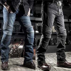 Jeans de moto classiques pour hommes Vêtements de sport de qualité supérieure pour la moto Équipement de protection pour le tourisme et les excursions - Product Image 5