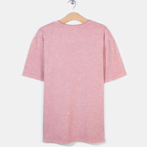 เสื้อยืดผู้ชายทรงหลวม ผ้าฝ้าย 100% ดีไซน์ระบายอากาศได้ดี ทนทาน ราคาถูก ซักย้อมสีแบบแอซิดวอช ป้องกันรอยยับ - Product Image 6