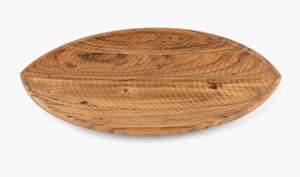 Nueva bandeja de servicio de madera redonda moderna de gran venta en secciones internas para uso en restaurante en calidad duradera con acabado elegante - Product Image 5