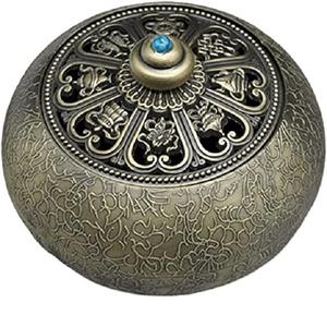 New Design Metal Indoor Fragrance Incense Holder Iron Incense Burner For Home Office Meditation <b>Yoga</b> Time Incense Holder - Product Image 1