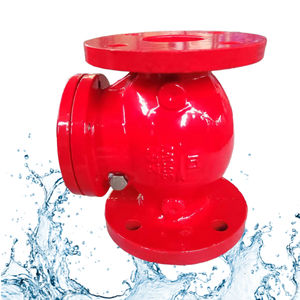 Clapet <span class=keywords><strong>anti</strong></span>-<span class=keywords><strong>retour</strong></span> en fonte à bride DN150-DN500 personnalisé ANSI DIN BS JIS PN10 pour revêtement époxy <span class=keywords><strong>anti</strong></span>-refoulement de gaz d'eau industrielle - Product Image 4