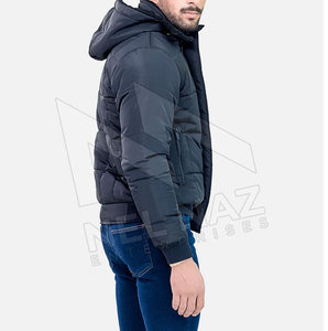 Vente en gros de vêtements d'hiver de qualité supérieure veste chaude pour hommes manteau rembourré veste bouffante à capuche ODM personnalisée - Product Image 6