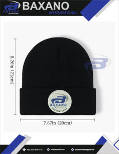 Bonnet homme, nouvelle mode streetwear, broderie 3D, bonnet ample, bonnet d'hiver en tricot respirant, imperméable, 100% acrylique, streetwear - Product Image 5