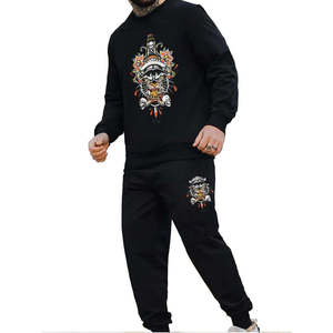 Chándales Unisex Fleece Último diseño 100% Algodón DTG Impreso Fitness Pullover Chándales con capucha por OSTROWEARS ENTERPRISES - Product Image 2