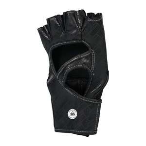 Gants professionnels en cuir PU demi-doigt Mma pour hommes gants d'entraînement grande taille prix usine approvisionnement pour l'entraînement de boxe - Product Image 6