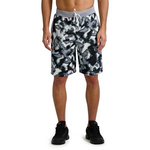 Pantalones cortos de entrenamiento para hombre con sublimación personalizada, pantalones cortos informales para hombre, tendencia de alta calidad, pantalones cortos de algodón y poliéster con bolsillos rasgados para hombre - Product Image 1