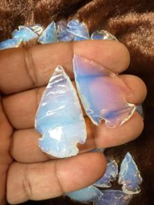 Puntas de Cristal de Cuarzo Iridiscente Personalizadas al por Mayor, Puntas de Flecha de Cristal Artificial Talladas, Artículos de Colección en Lote - Product Image 3