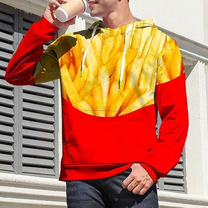 Sudaderas con capucha de impresión 3D para hombre hechas a medida de Pakistán, sudaderas con capucha de impresión 3D para hombre de alta calidad de gran tamaño - Product Image 4