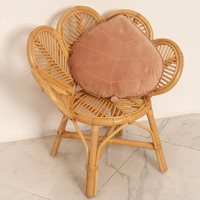 Chaise bébé en rotin en forme de paon fleuri, meubles pour enfants et poupées, prix bas, chaises pour enfants