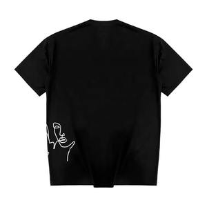 เสื้อยืดพิมพ์ลายสำหรับผู้ชายเสื้อยืดสองชั้นแขนยาว - Product Image 5