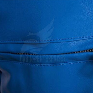 Veste en cuir véritable pour homme, style streetwear, coupe ajustée, manches classiques, sans capuche. - Product Image 5