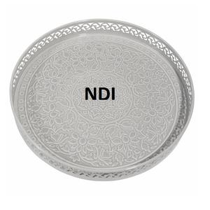 Bandeja de madera de diseño hecho a mano para el hogar, cocina, catering, uso de servidor de alimentos, bandeja de madera con acabado de esmalte interior, bandeja para servir - Product Image 2