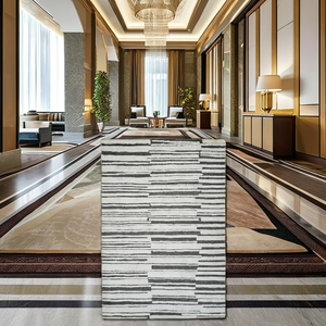 Juego de alfombras turcas de calidad MODERNA, alfombras únicas y hermosas para la sala de oración del hogar, alfombras doradas diseñadas, tienda lavable hecha en Turkiye - Product Image 3