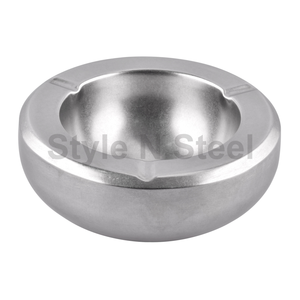 Stainless Steel Wall Decorative Doable Cigar <b>Ashtray</b> Stylish CLASSIC Vintage - Product Image 1
