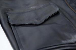 Chaqueta de cuero para hombre personalizada con diseño profesional Material de temporada de invierno Cierre de cremallera Diferentes estilos por demanda personalizada - Product Image 5
