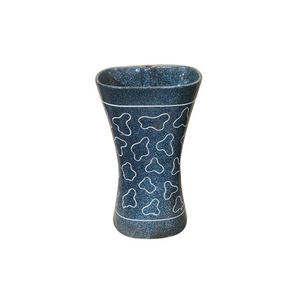 Vase décoratif en céramique artistique, forme moderne, vase à fleurs texturé pour la décoration intérieure, bureau à domicile - Product Image 5