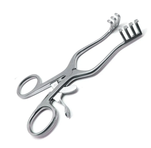 Écarteurs Weitlaner Instruments vétérinaires chirurgicaux en acier inoxydable à 3x4 broches/écarteurs Weitlaner à retenue automatique émoussés - Product Image 2